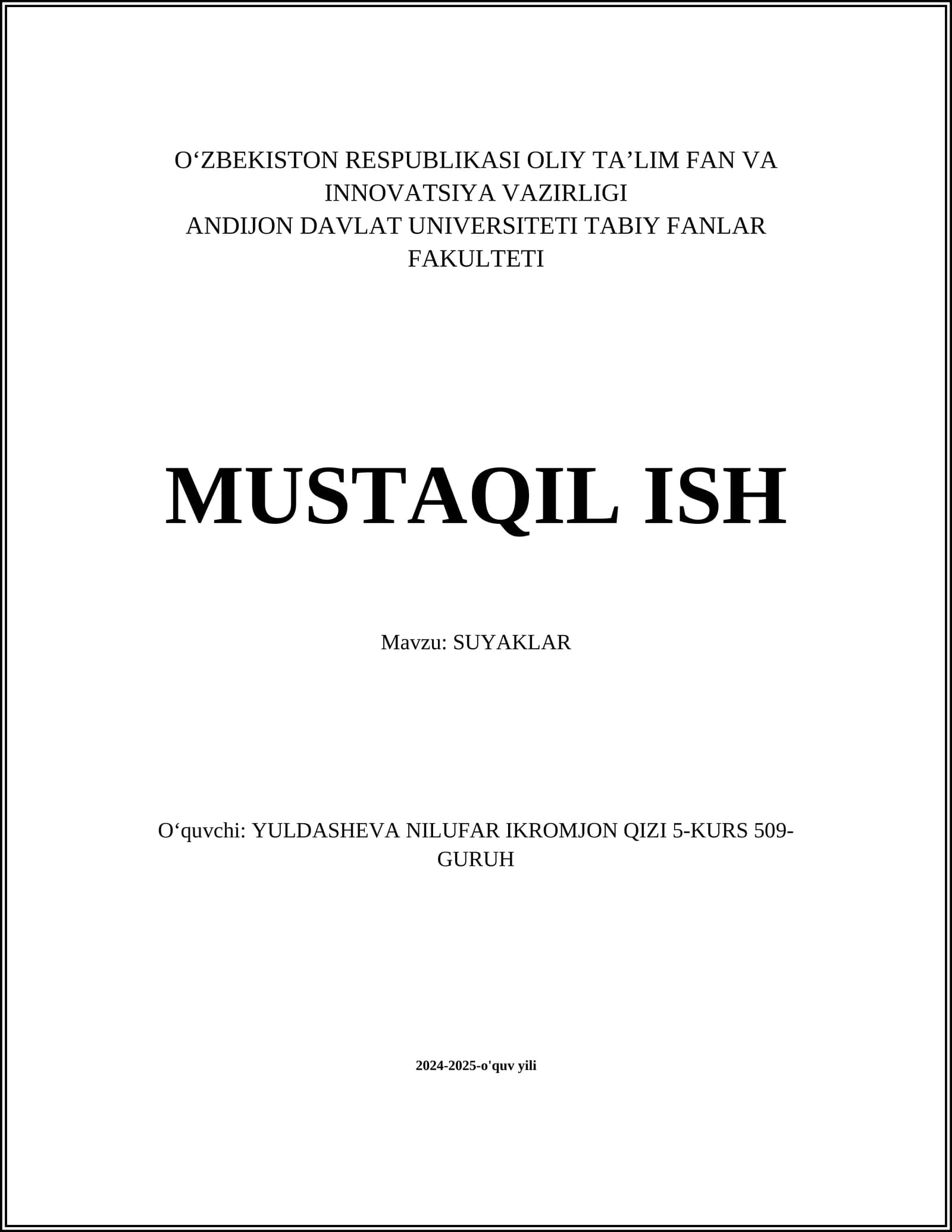 Suyaklar