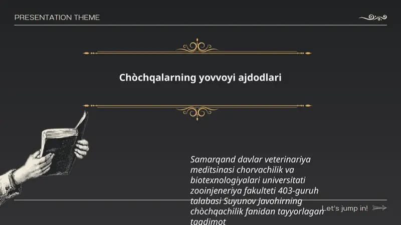 Chòchqalarning yovvoyi ajdodlari