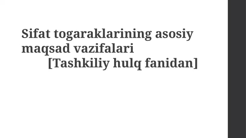 Chiziqli dasturlashning asosiy maqsadi