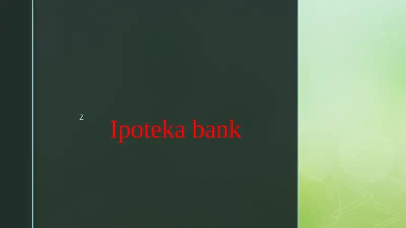 Ipoteka bank