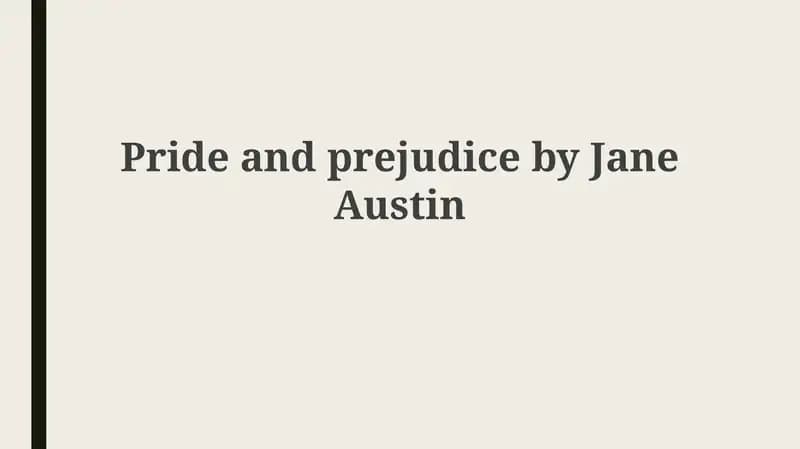 Deconstructing Austen: A Close Reading of the Opening Lines
