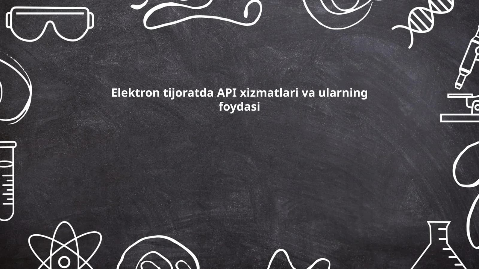 API-larning elektron tijoratda o‘rni