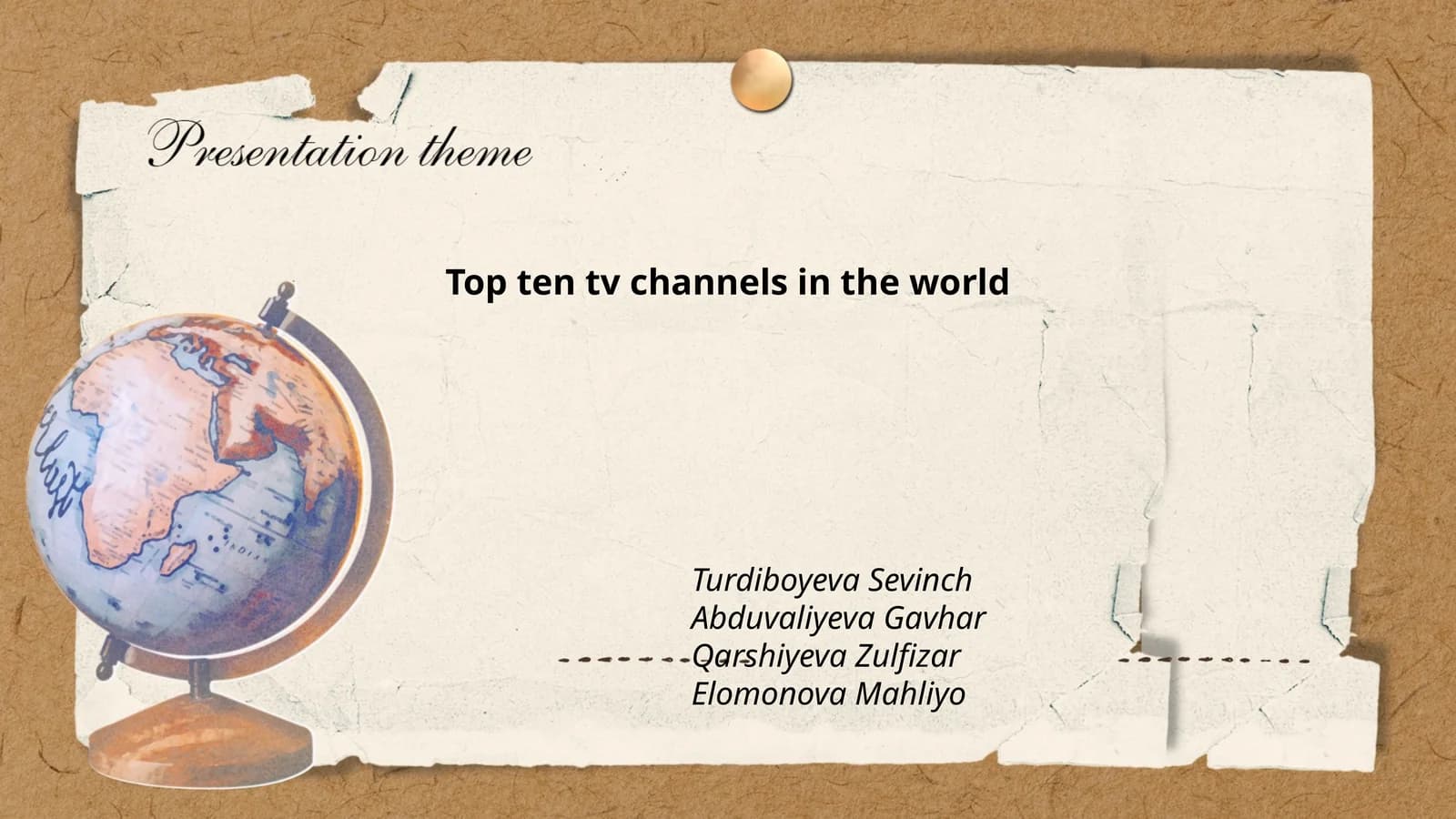 Top ten tv channels in the world