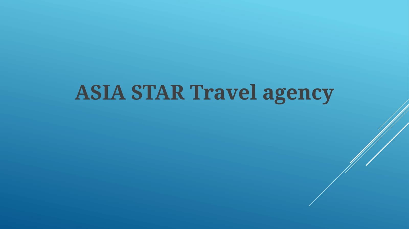 Asia Star Travel Agency