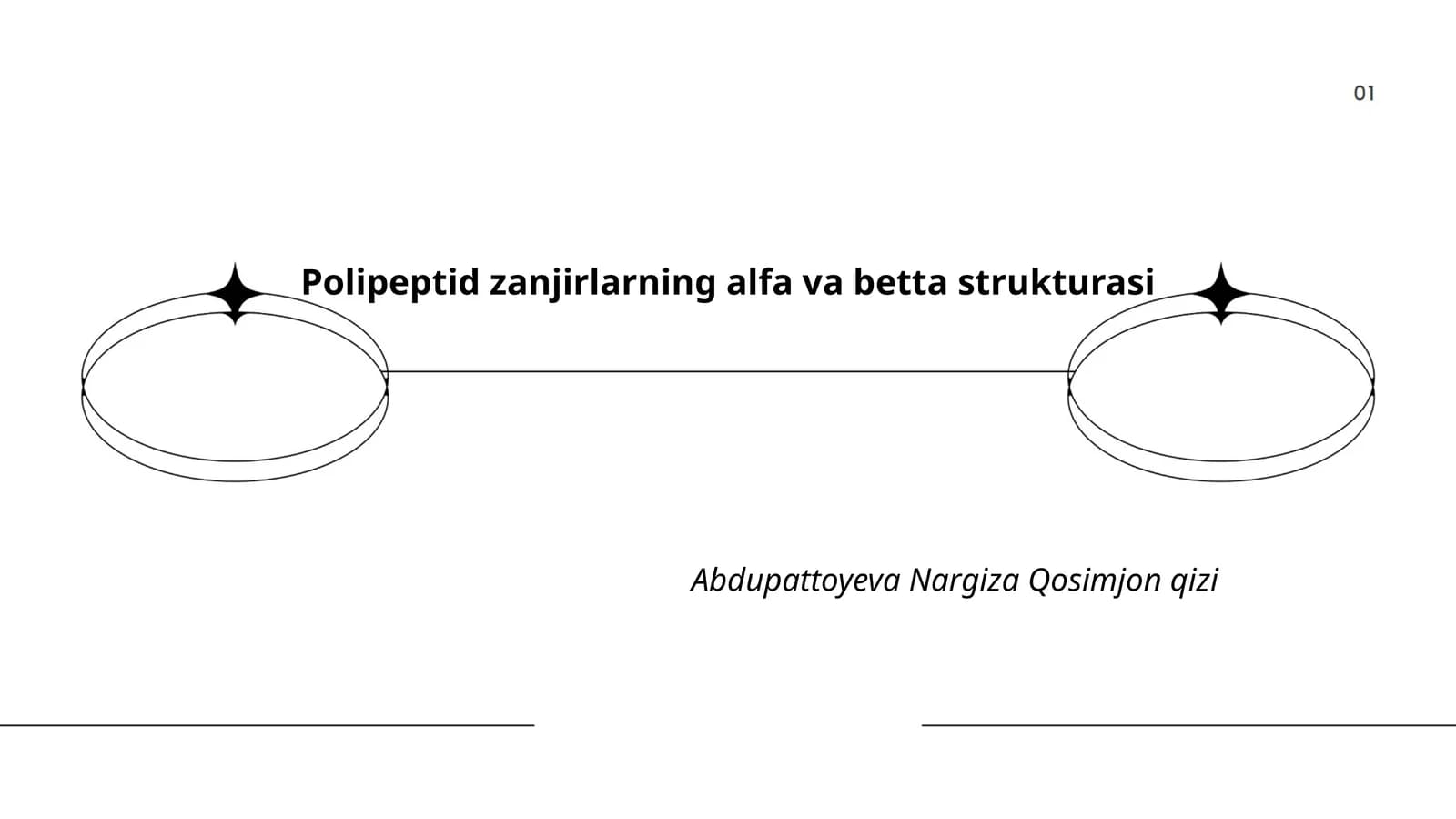 Polipeptid zanjirlarning alfa va betta strukturasi