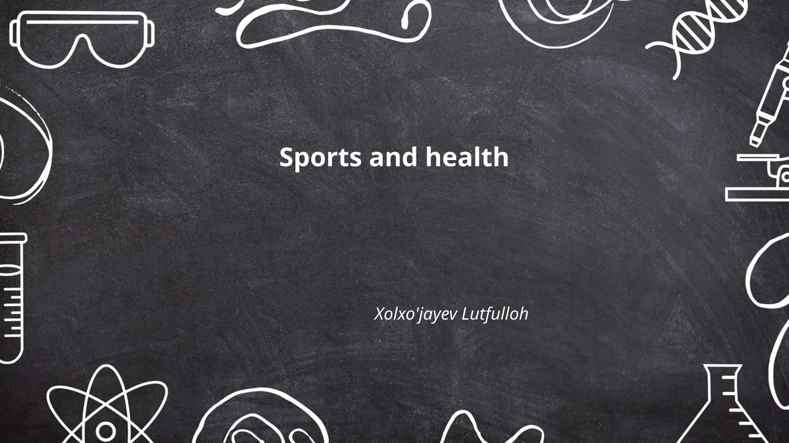 Sports and health
