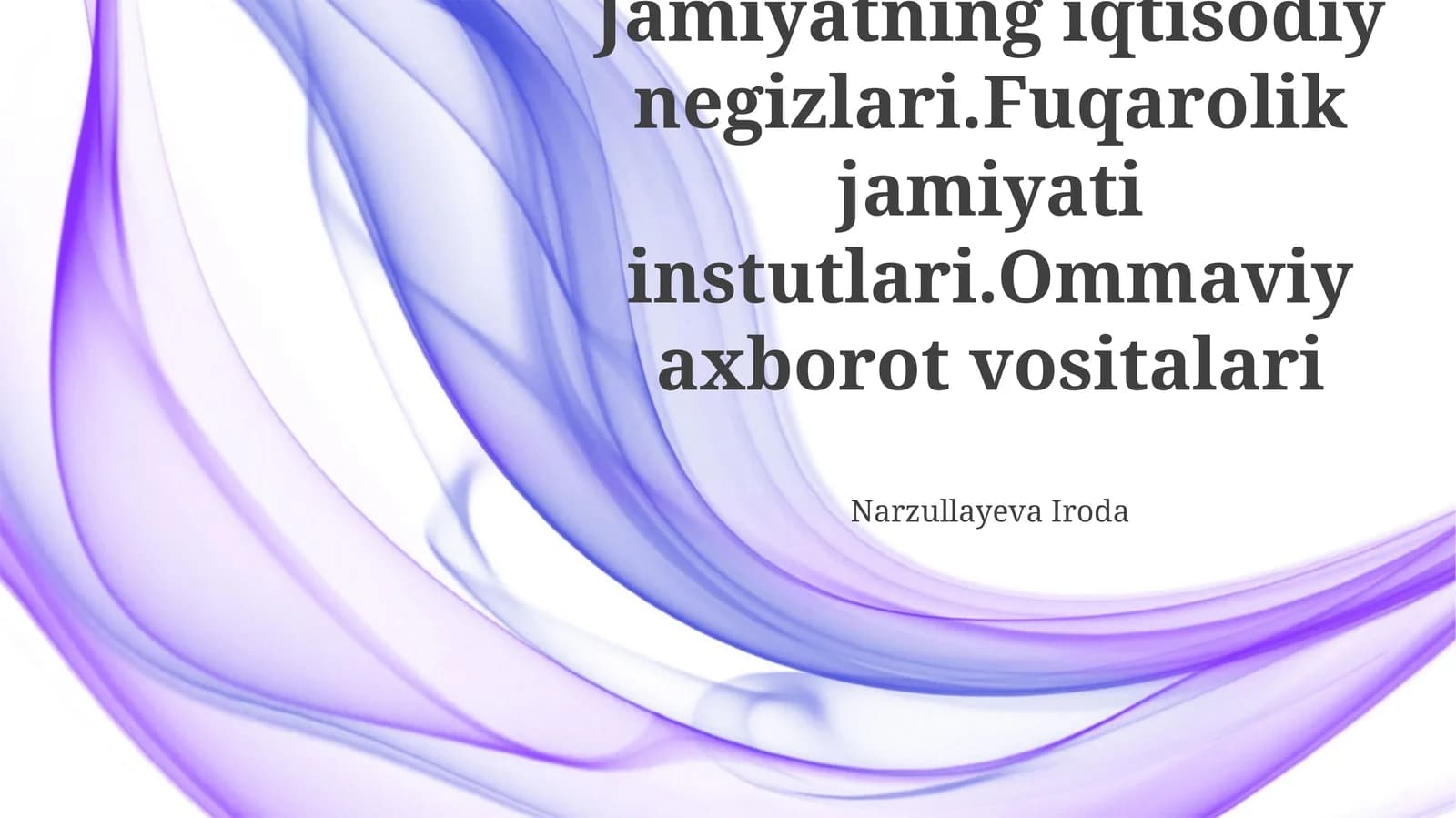 Fuqarolik jamiyati institutlari