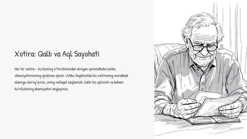 Xotira: Qalb va Aql Sayohati