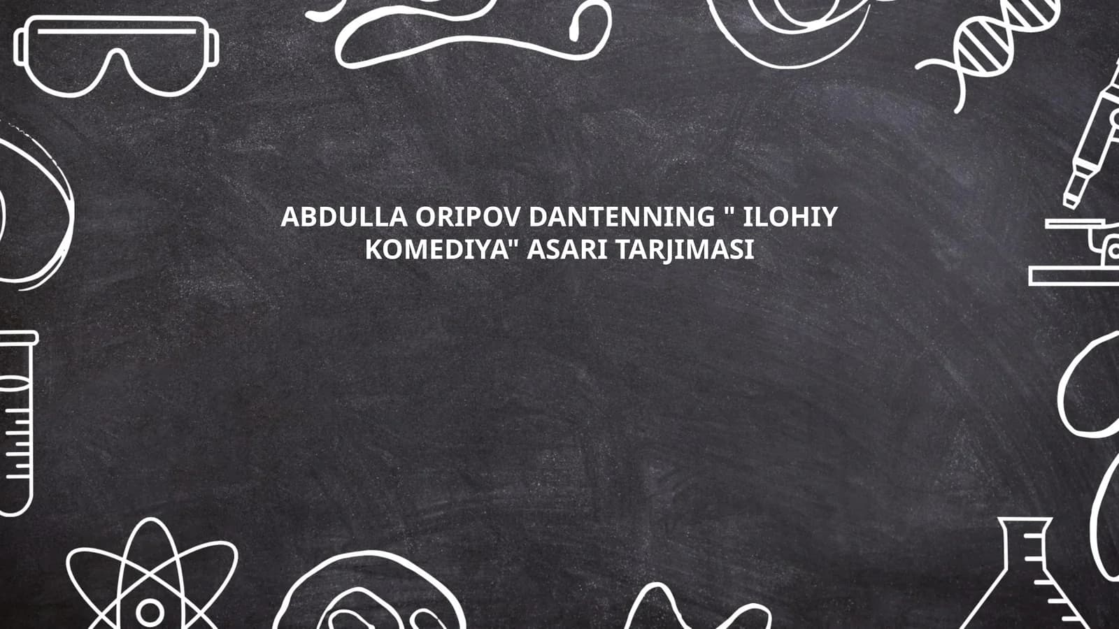 ILOHIY KOMEDIYA ASARI TARJIMASI