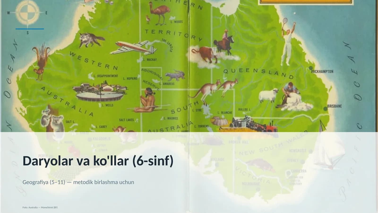 Daryolar va ko'llar (6-sinf)
