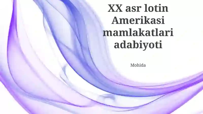 Lotin Amerikasi adabiyoti