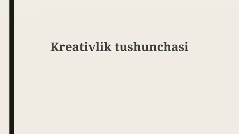 Ijodkorlik