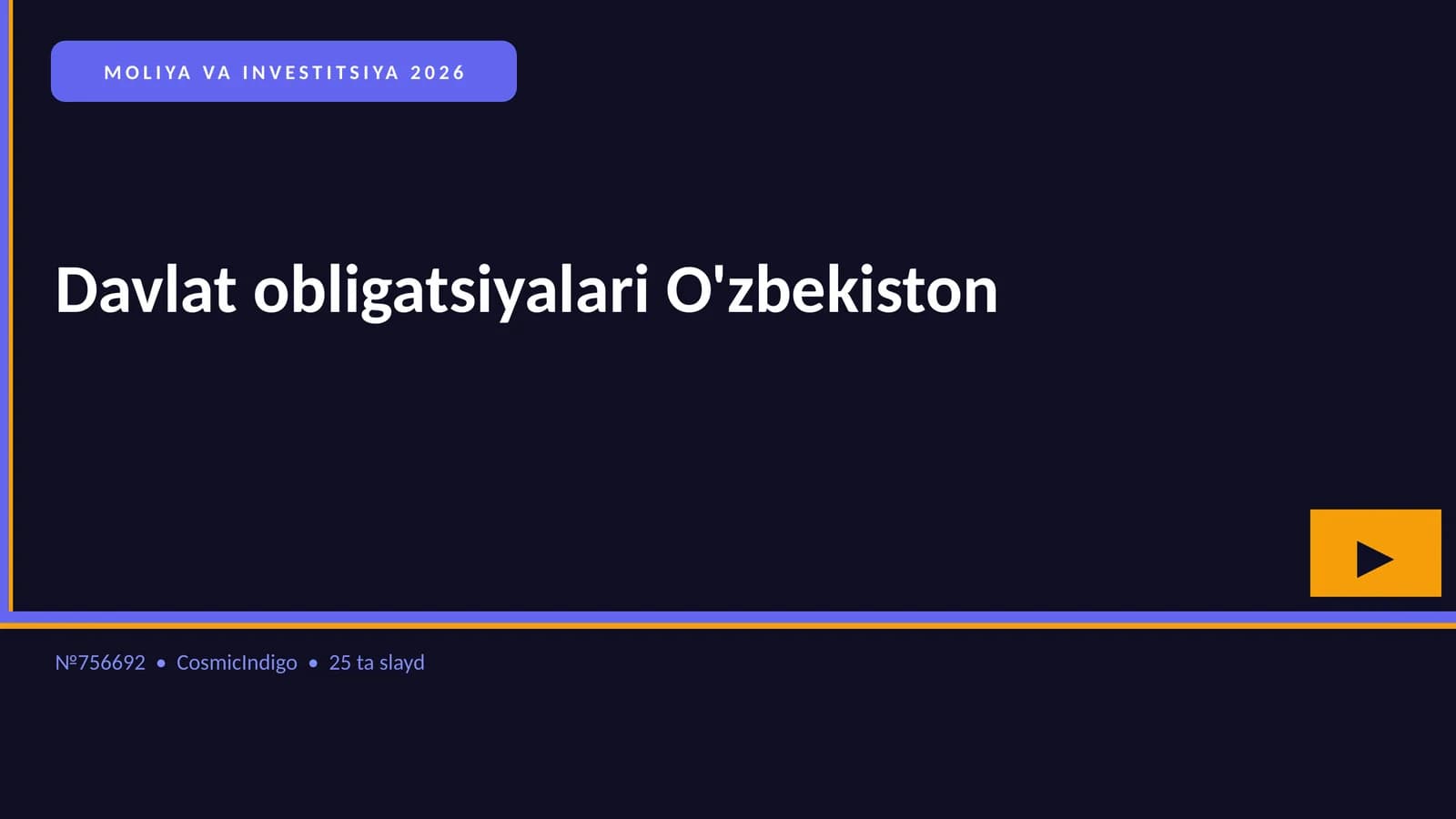 Davlat obligatsiyalari O'zbekiston
