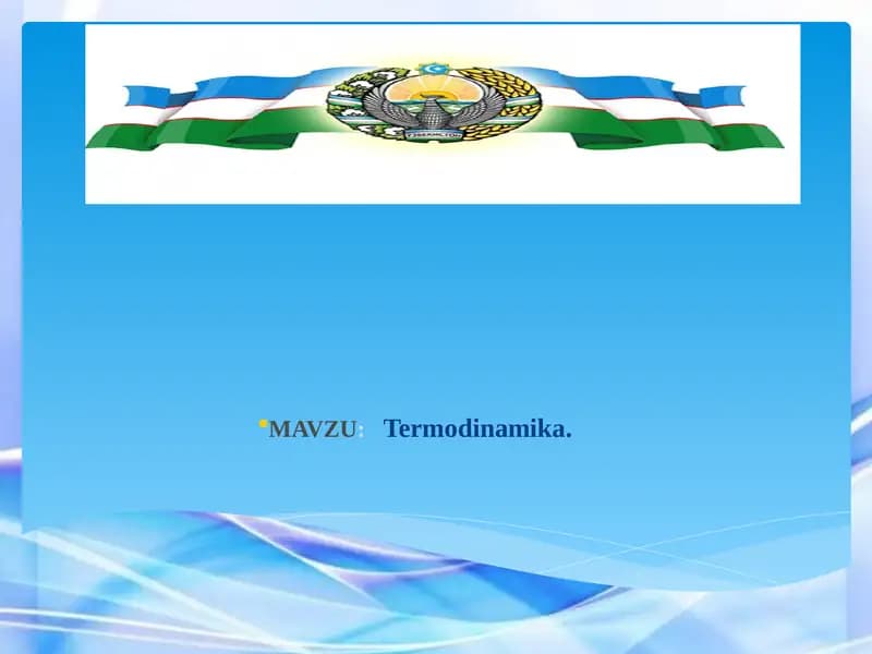 Termodinamika