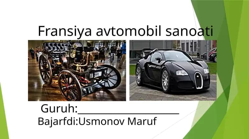 Fransiya avtomobil sanoati