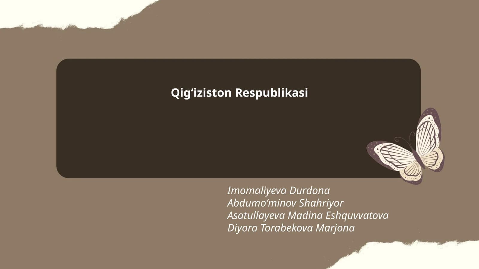 Qigʻiziston Respublikasi