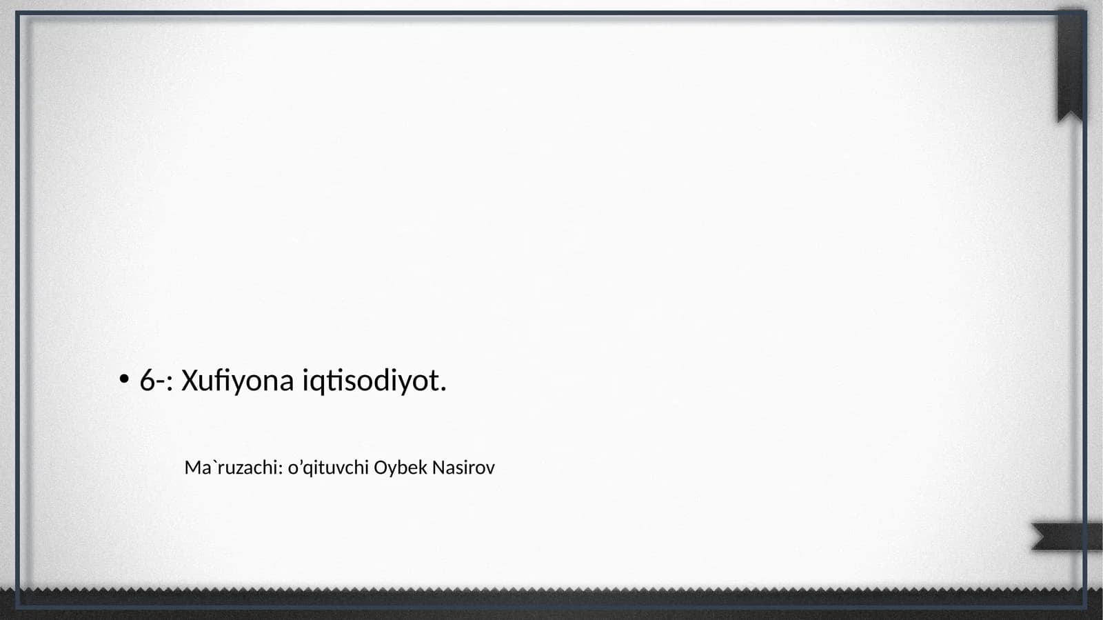 Xufiyona iqtisodiyot