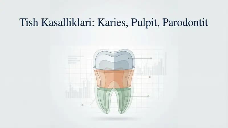 tish kasalliklari karies pulpit, perioodontit
