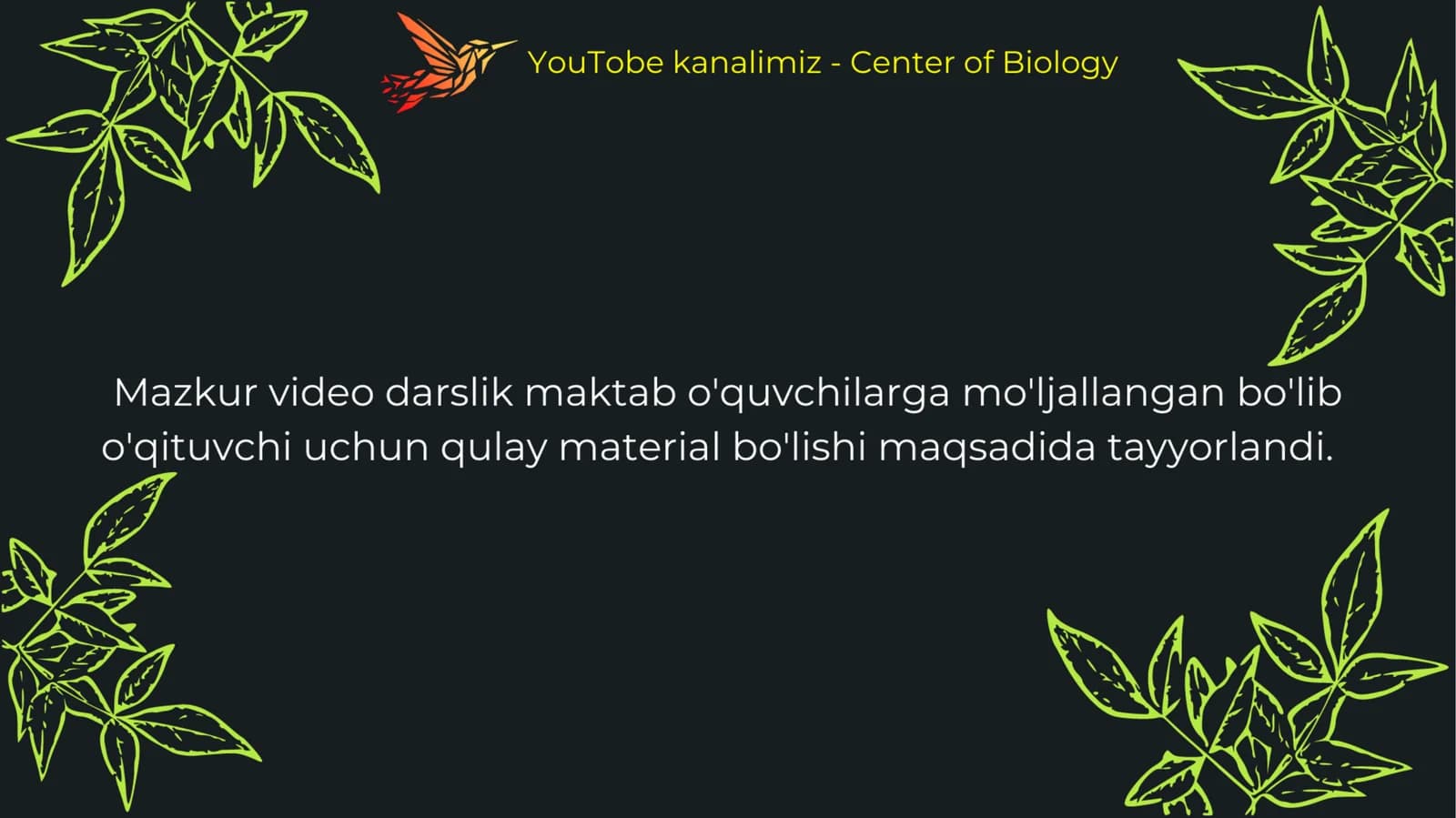 odam va uning salomatligi faniga kirish