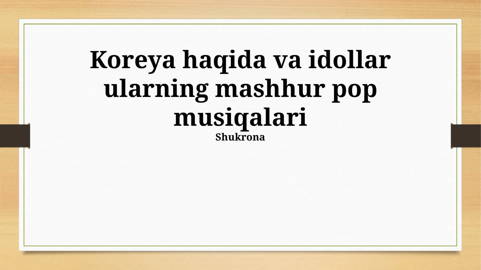 Koreya haqida va idollar ularning mashhur pop musiqalari