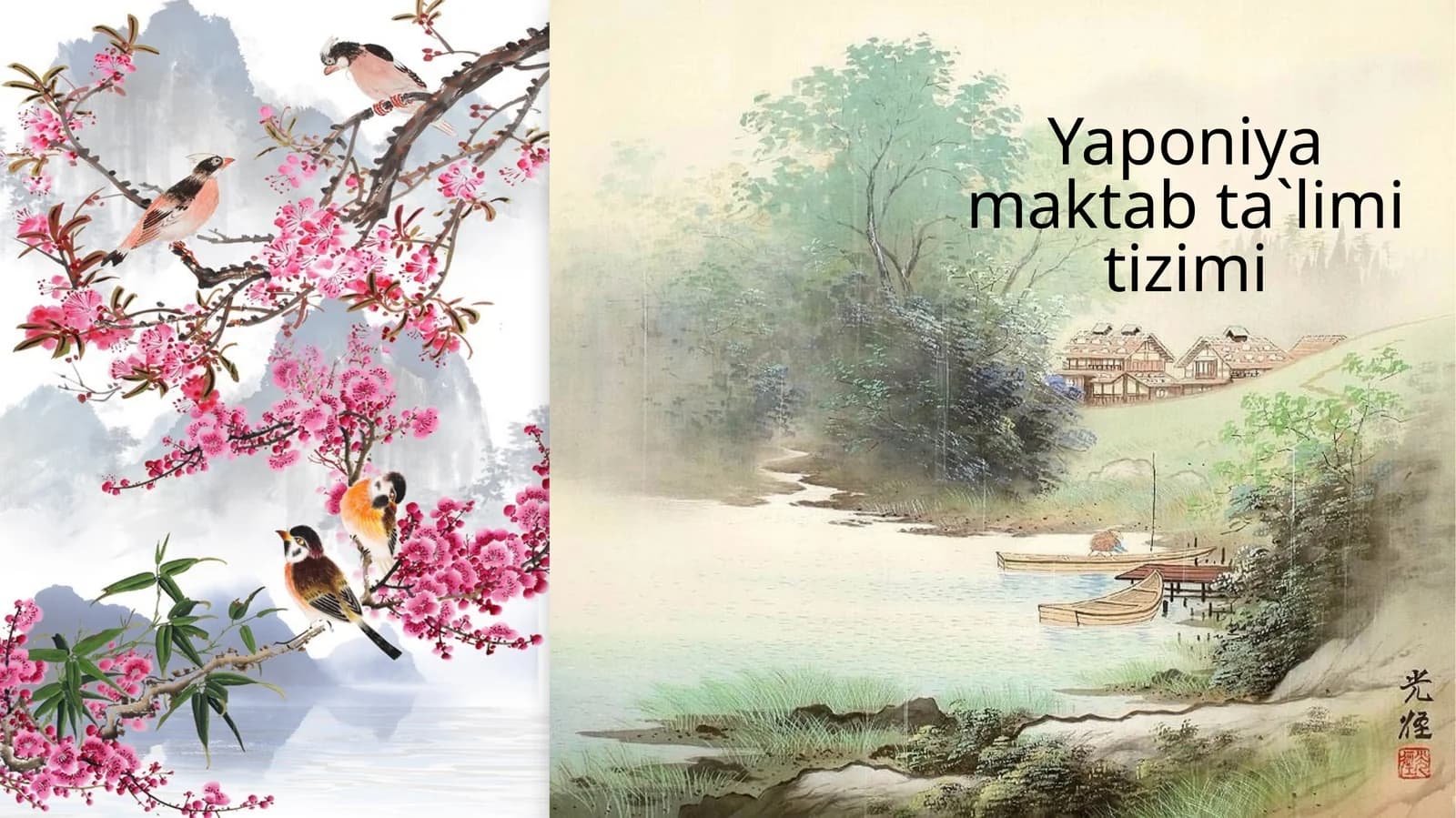 Yaponiya maktab ta`limi tizimi