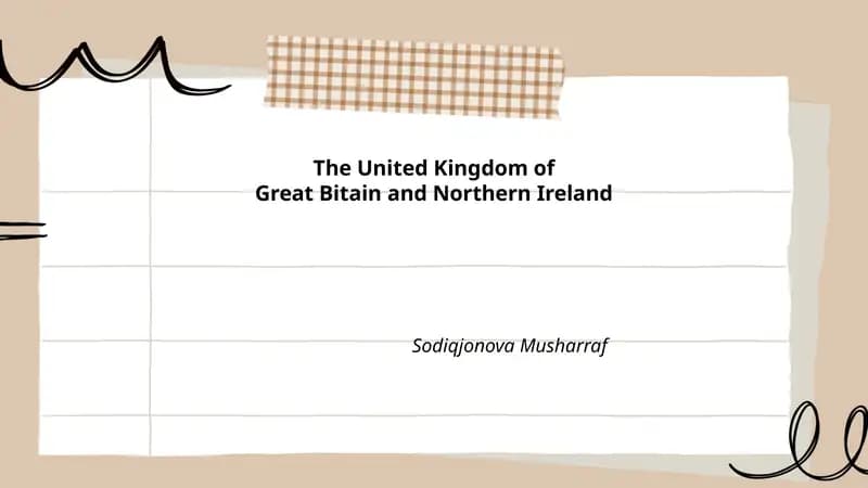 The United Kingdom of Great Britain and Northern Ireland