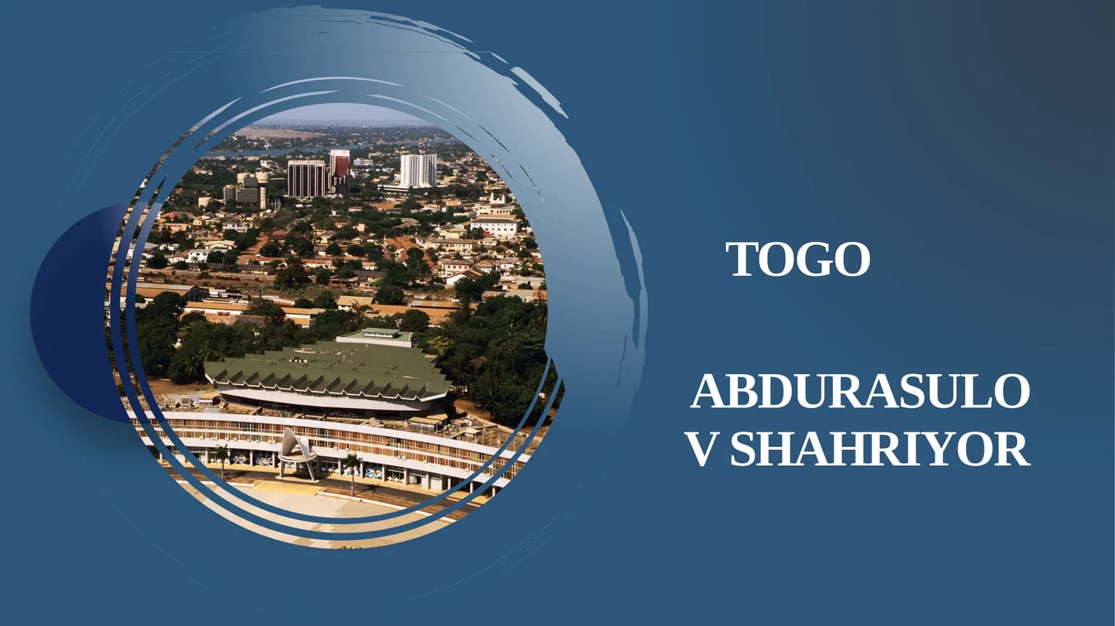Togo Bojxonasiyosat itahlili