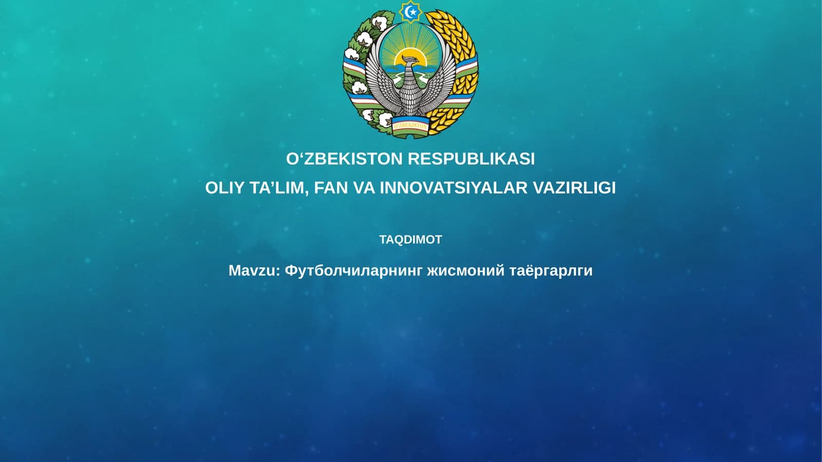 Umumiy jismoniy tayyorgarlik