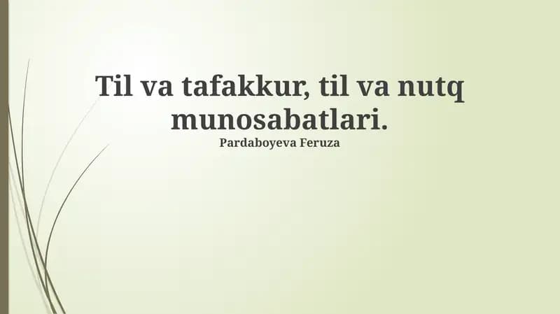 Til va Tafakkur