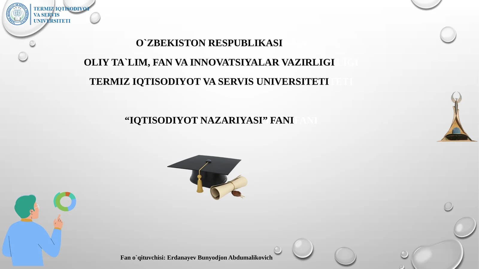 Tadbirkorlik faoliyatining mohiyati
