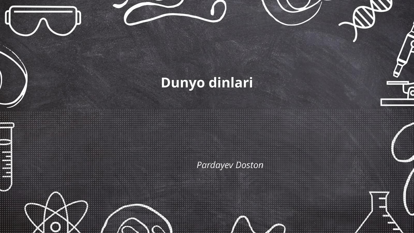 Dunyo dinlari tarixi