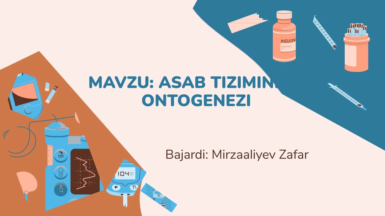 ASAB TIZIMINING ONTOGENEZI