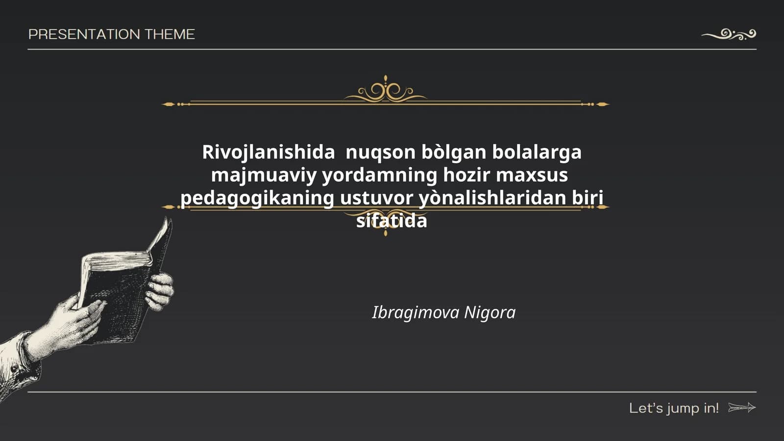 Maxsus pedagogika yutuqlari