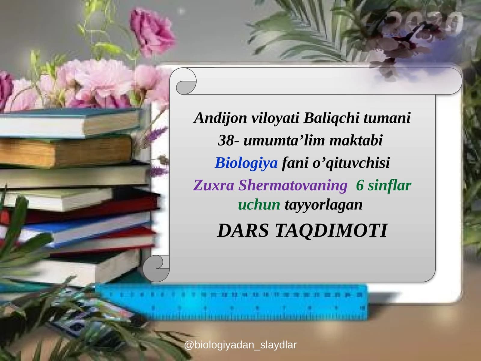 EKOSISTEMALARDAGI O‘ZARO MUNOSABATLAR