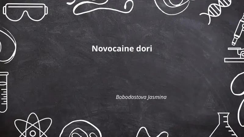 Novocaine dori