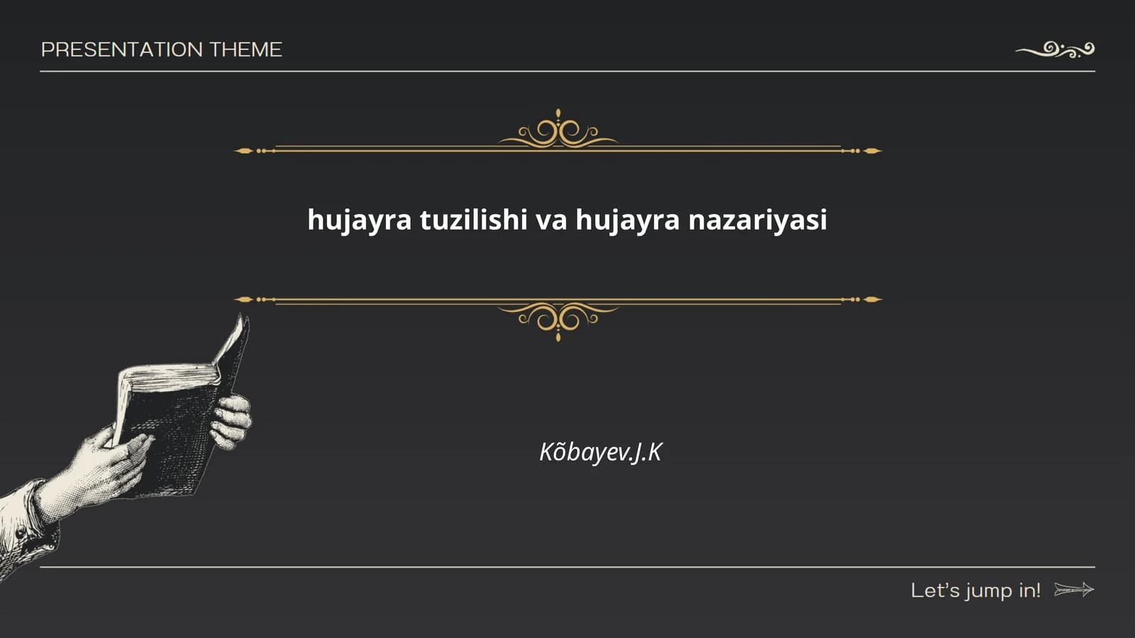 Hujayra tuzilishi va hujayra nazariyasi