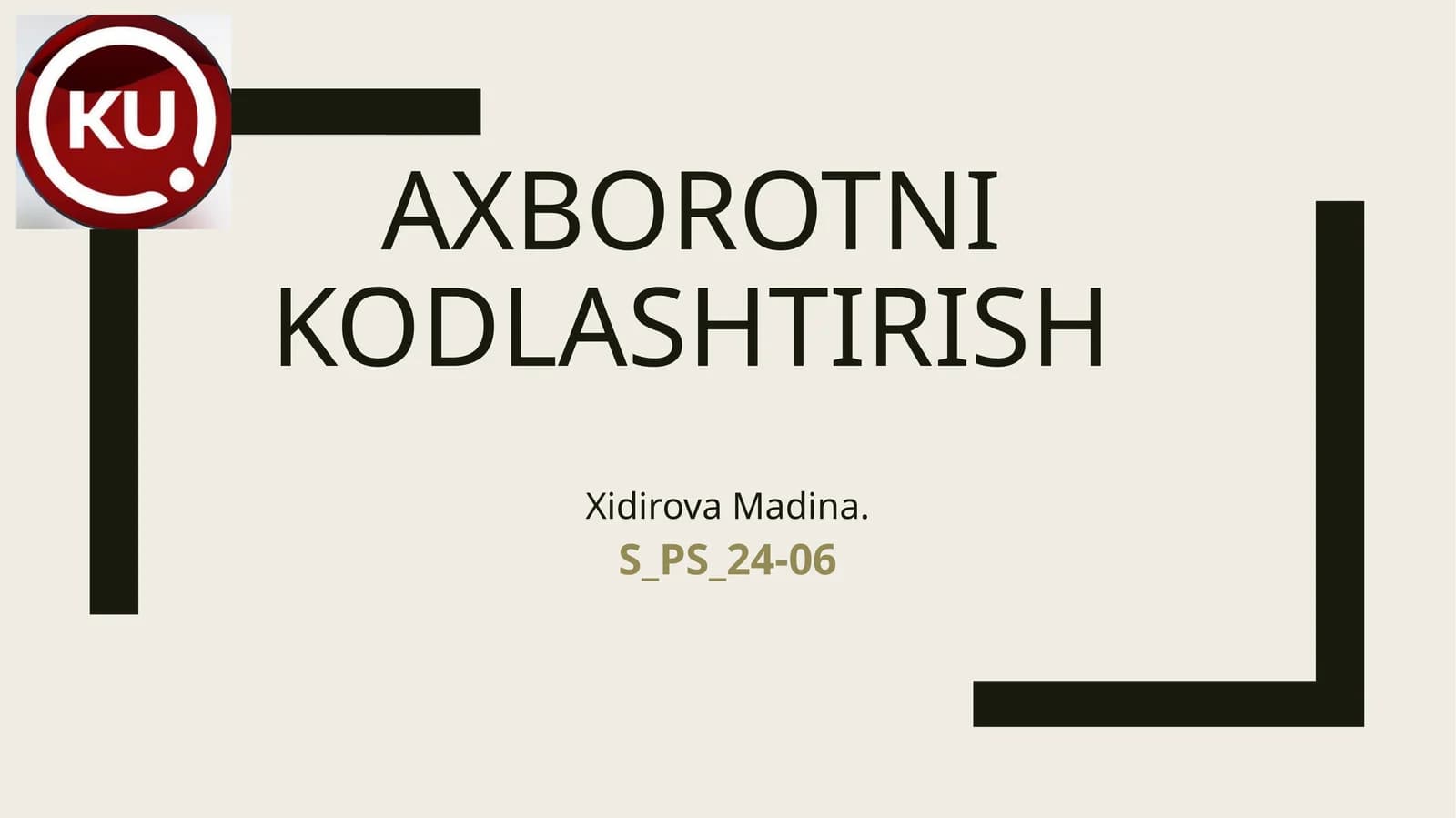 Axborotnikodlashtirish