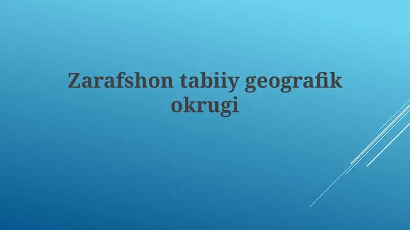 Zarafshontabiiygeografikokrugi