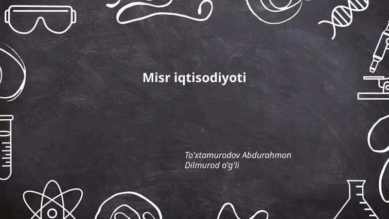 Misr iqtisodiyoti