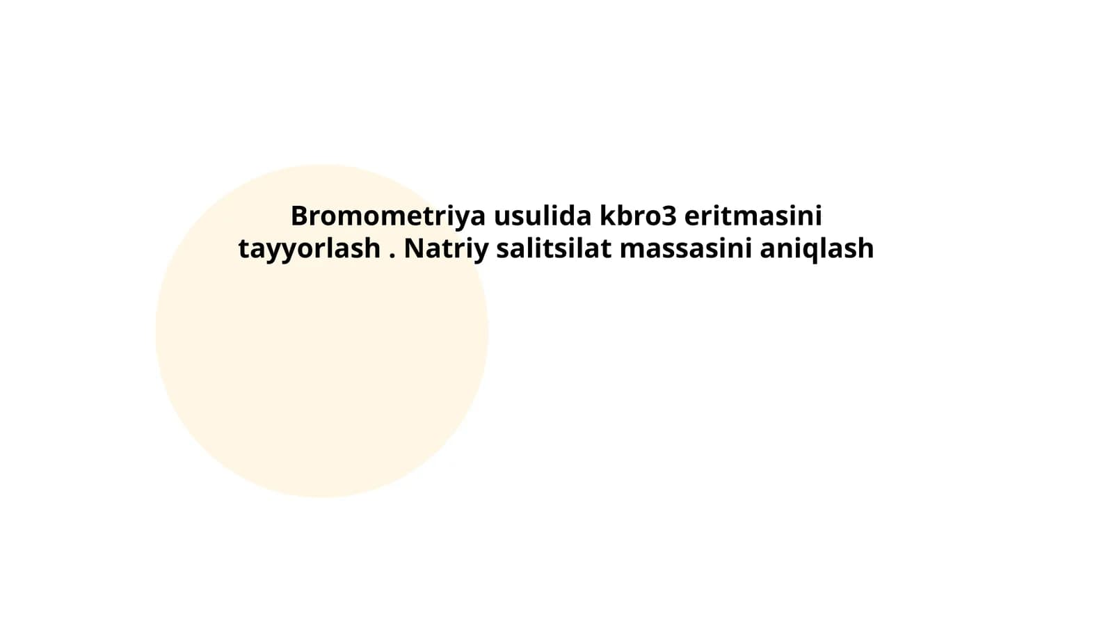 Bromometriya usullari