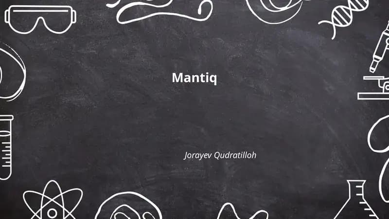Mantiq
