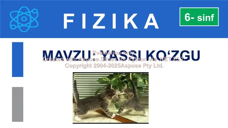 Yassi ko‘zgu