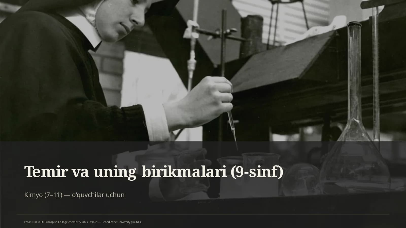 Temir va uning birikmalari (9-sinf)