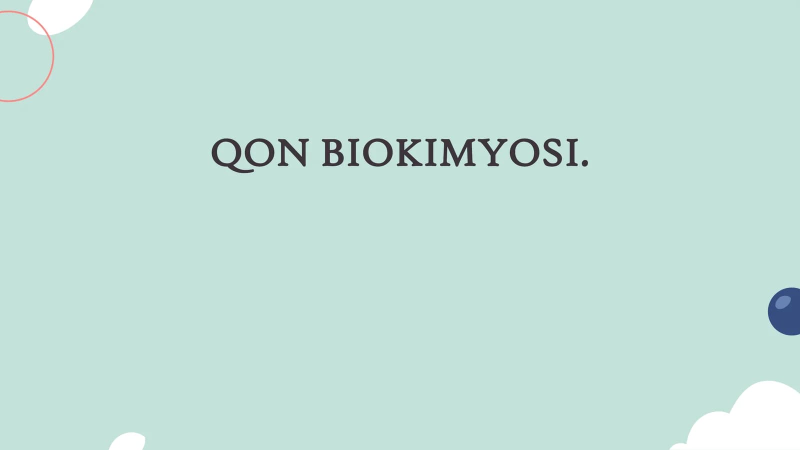 QON BIOKIMYOSI