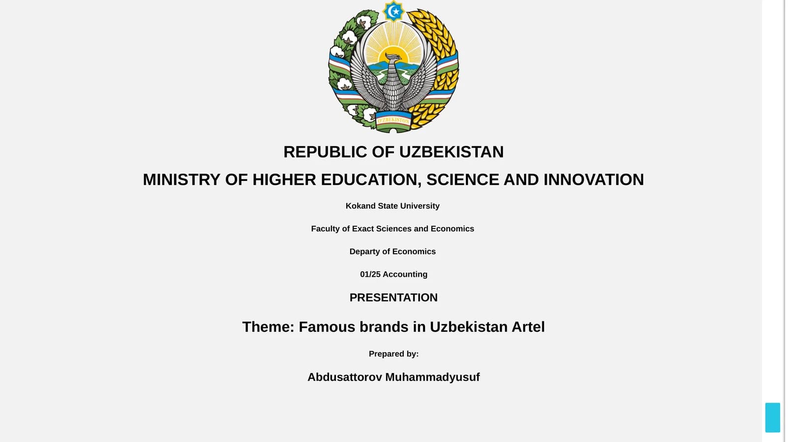 Artel: A Legacy of Uzbek Innovation
