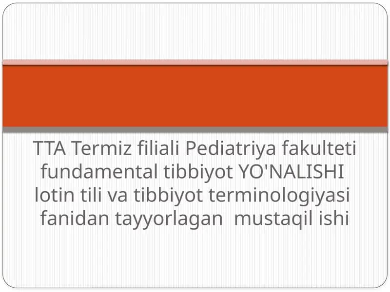 Retsept tarixi. Dorivor o’simliklar