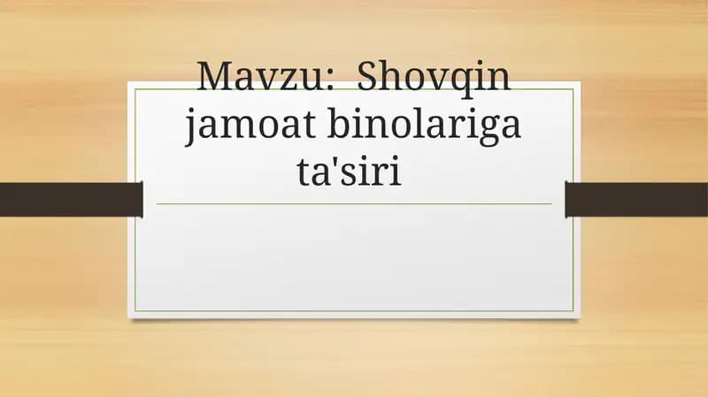 Shovqinjamoatbinolari gata'siri