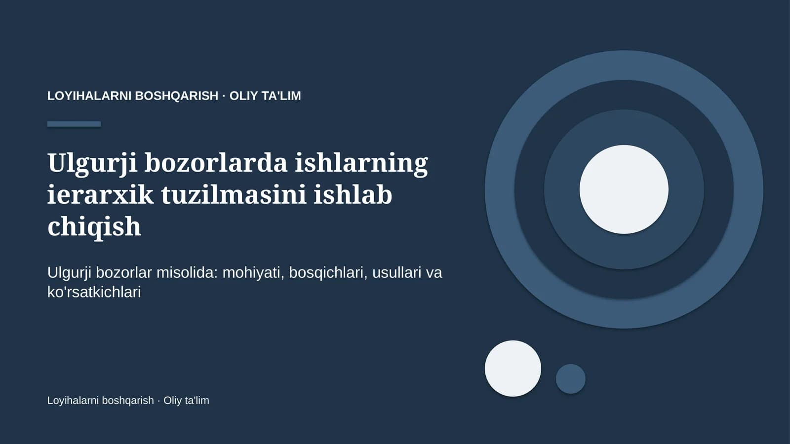 ulgurji bozorlarda ishlarning ierarxik tuzilmasini ishlab chiqish 5257