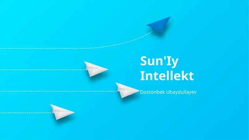 Sun'Iy Intellekt