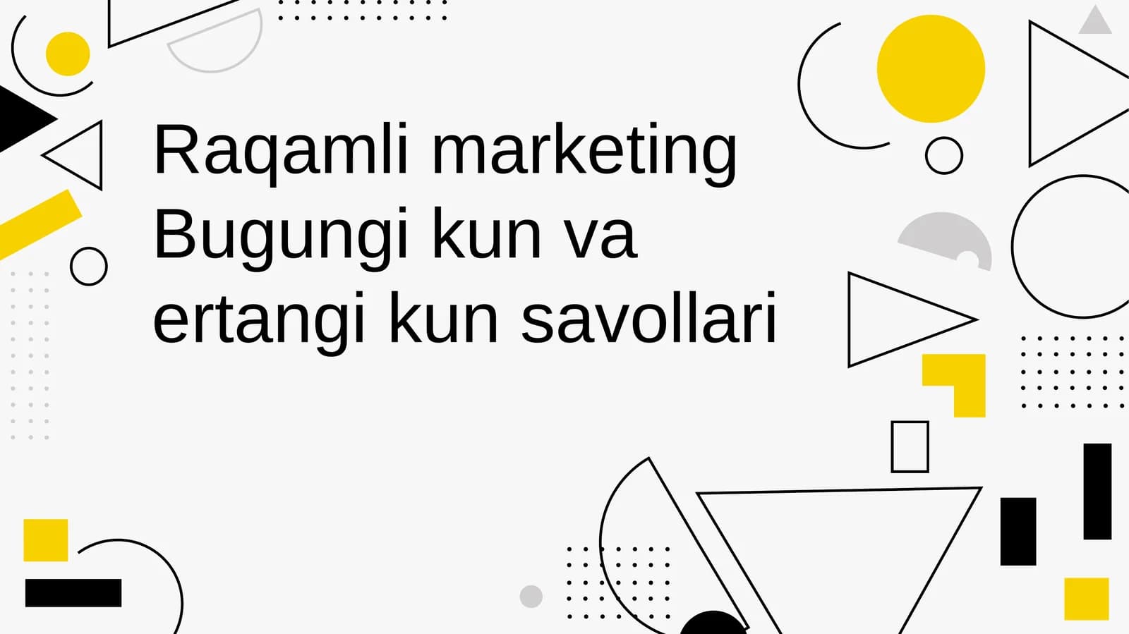 Raqamli marketing